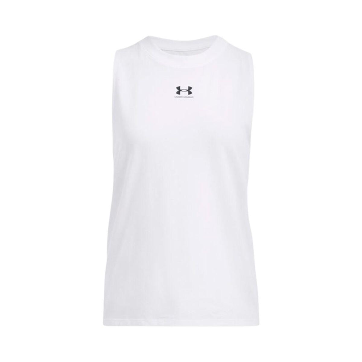 Under Armour Rival Muscle tanktop til mænd - XS, hvid