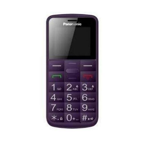 Mobiltelefon til ældre mennesker Panasonic KX-TU110EX 1,77" TFT Bluetooth LED Sort