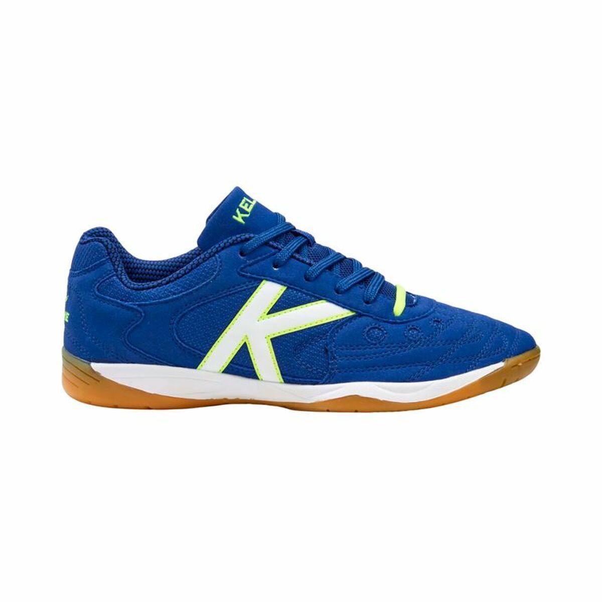 Kelme Indoor Copa Elastic indendørs fodboldstøvler - Blå (voksen, str. 32)