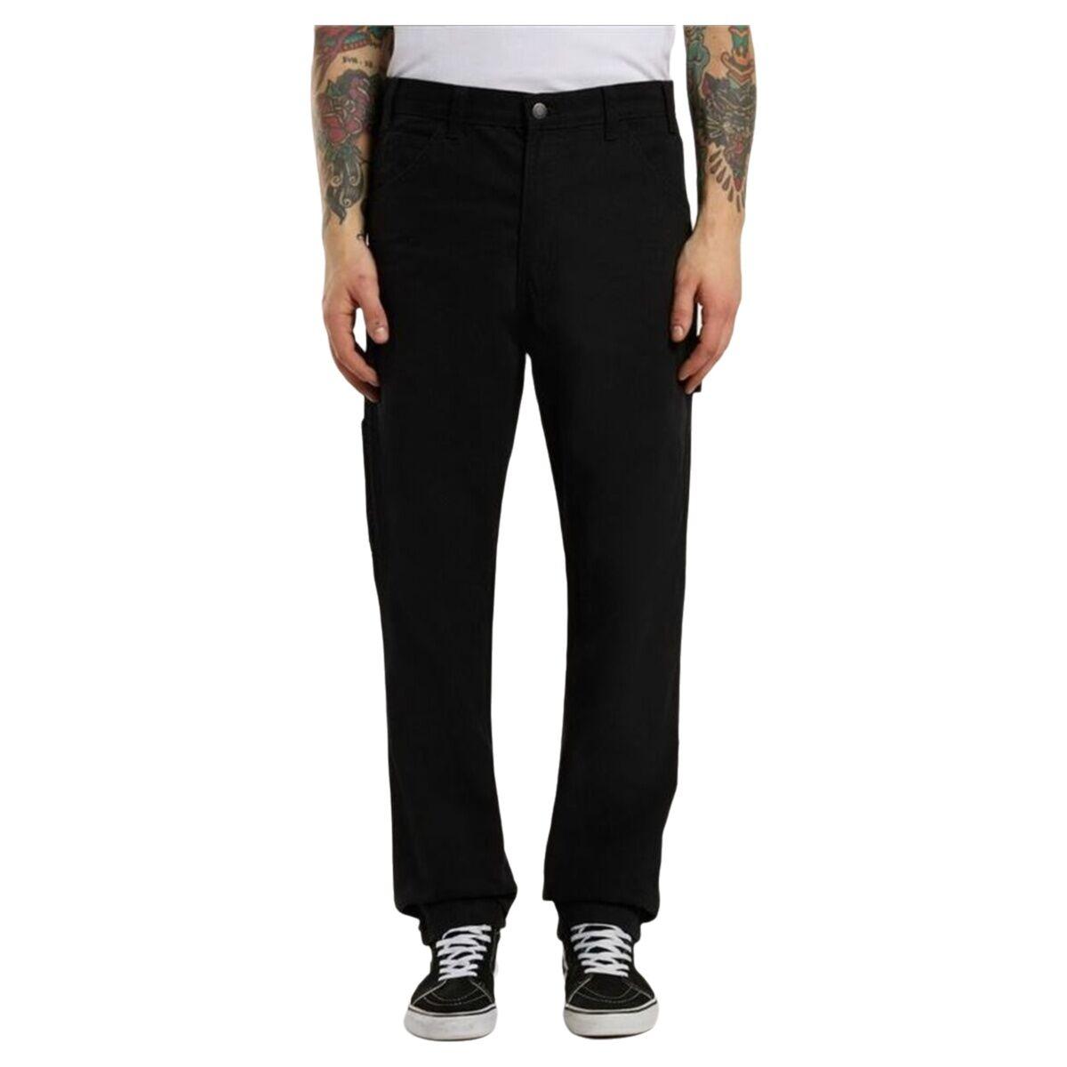 Dickies Canvas Carpenter Lighweight bukser - sort, str. 31