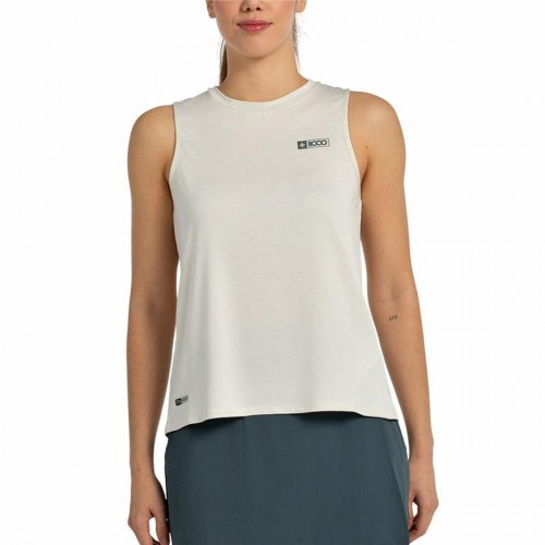 Var dame T-shirt uden ærmer - Beige, Str. S