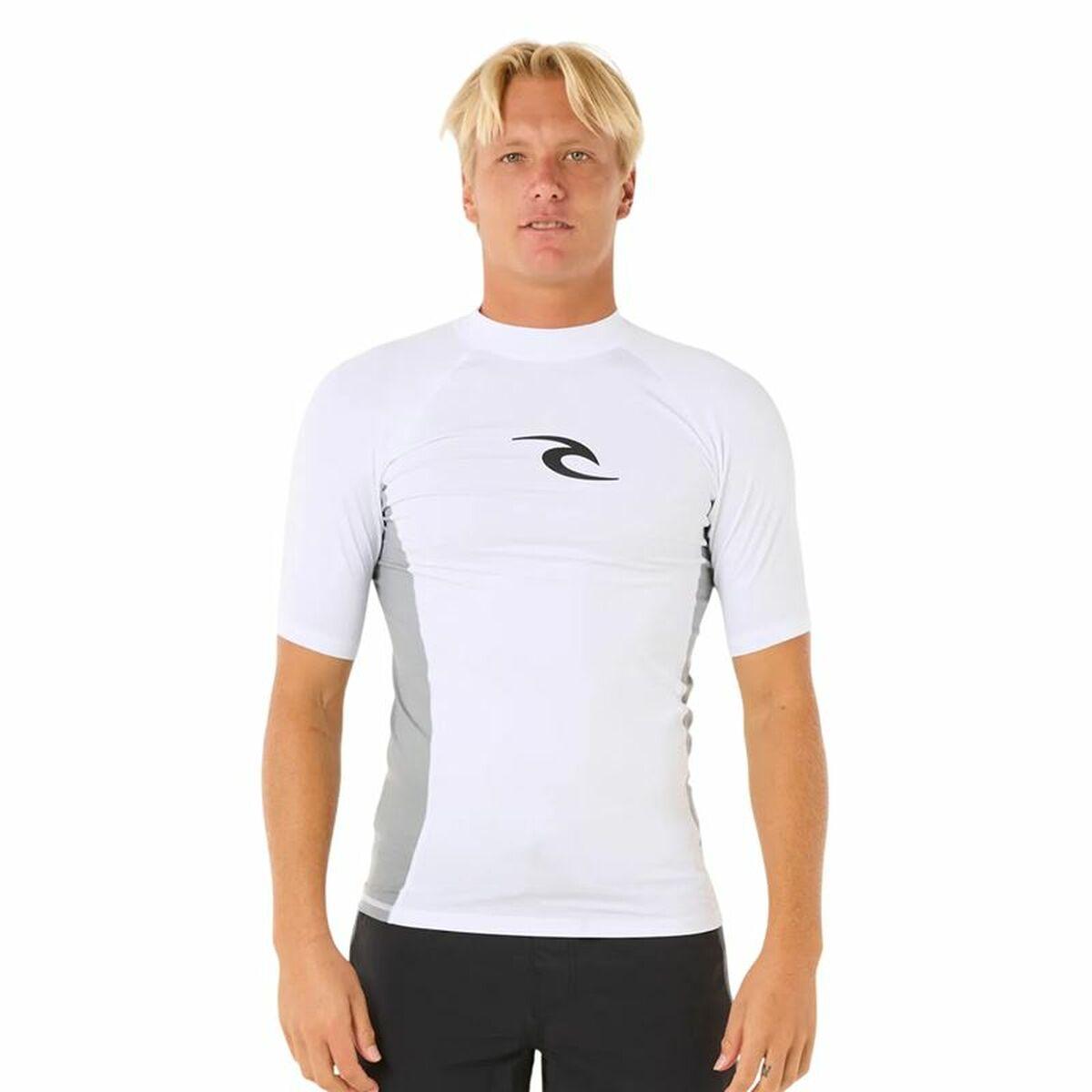 Rip Curl Waves UPF Perf S/S bade T-shirt, hvid - M
