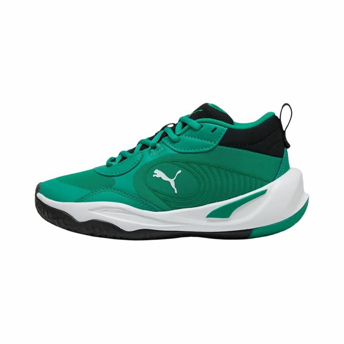 Puma Playmaker Pro basketballsko - Grøn, str. 39