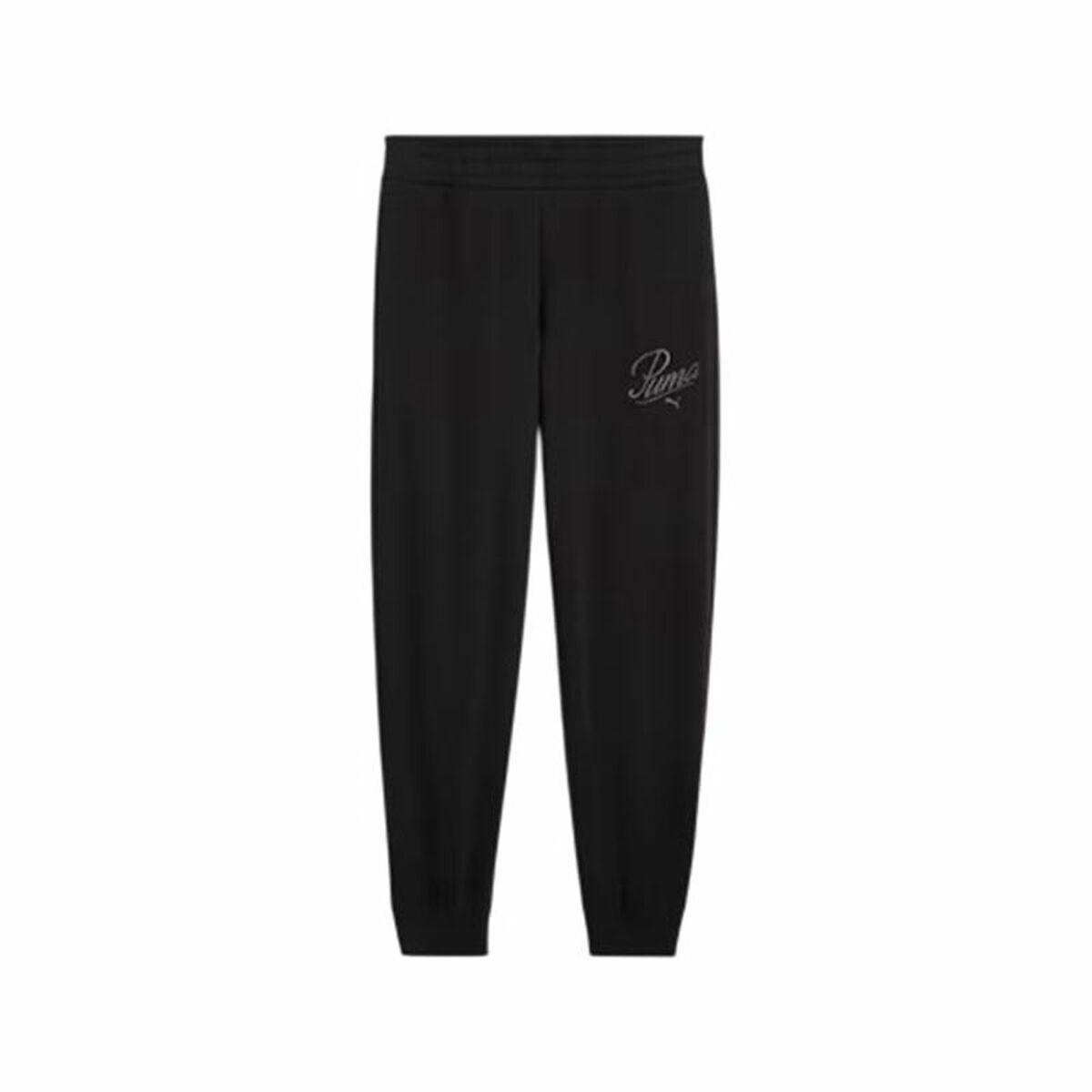 Puma Ess Script Comfort bukser - Dame - Sort (XL)