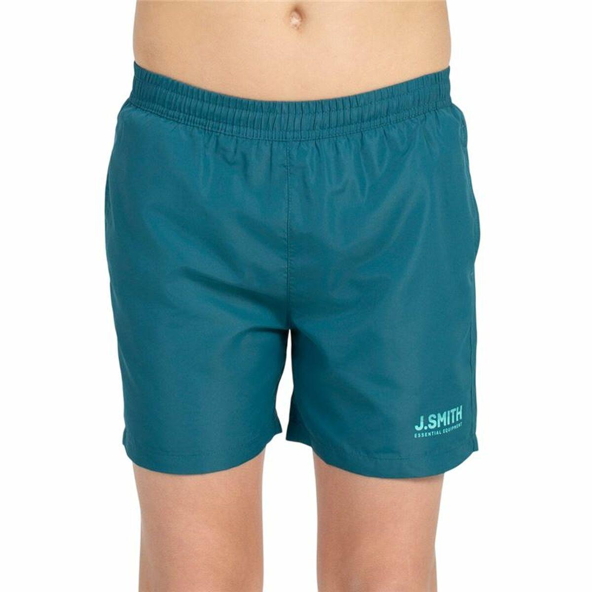 John Smith badebukser til børn - blå/grøn, 12 år