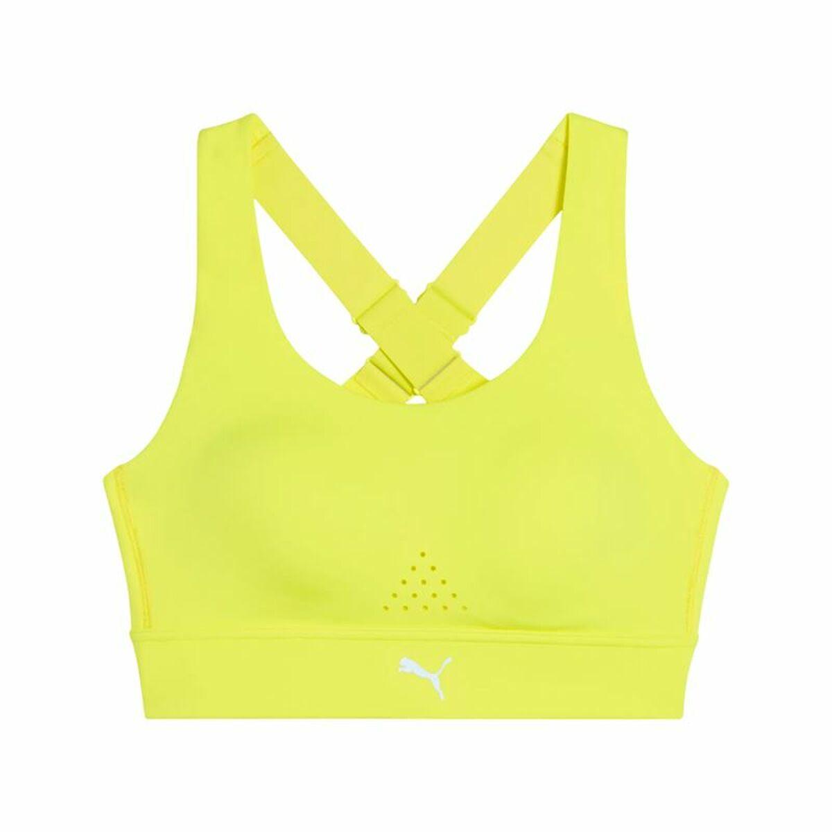 Puma Pwrbreathe Run sports-bh - gul (XL)