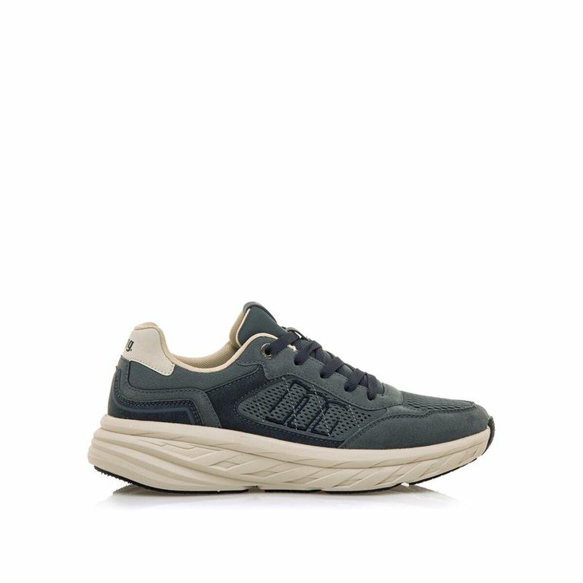 Mustang herre sneakers 2025 V Attitude - turkisblå (str. 46)