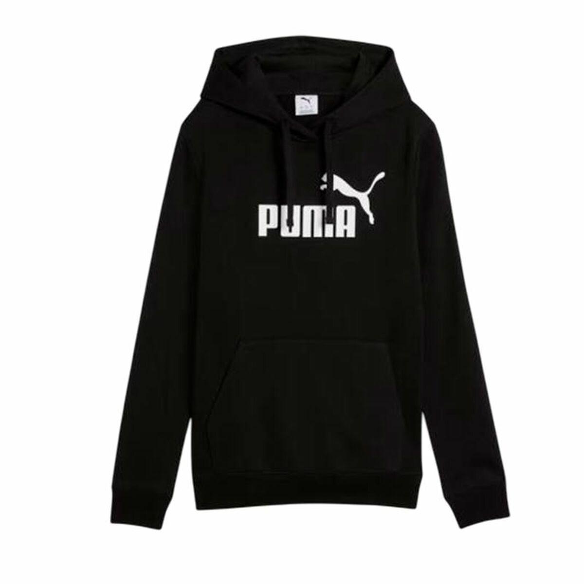 Puma Essentials No. 1 Logo hættetrøje til dame - sort, 2XL