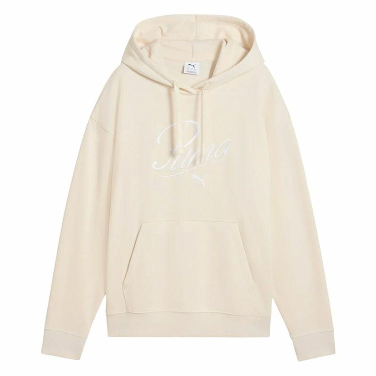 Puma Essentials Script Comfort hættetrøje til kvinder - Str. S