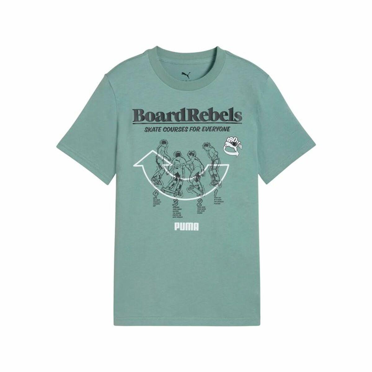 Puma Mid90s Graphic Tee I - kortærmet T-shirt til børn 9-10 år billede