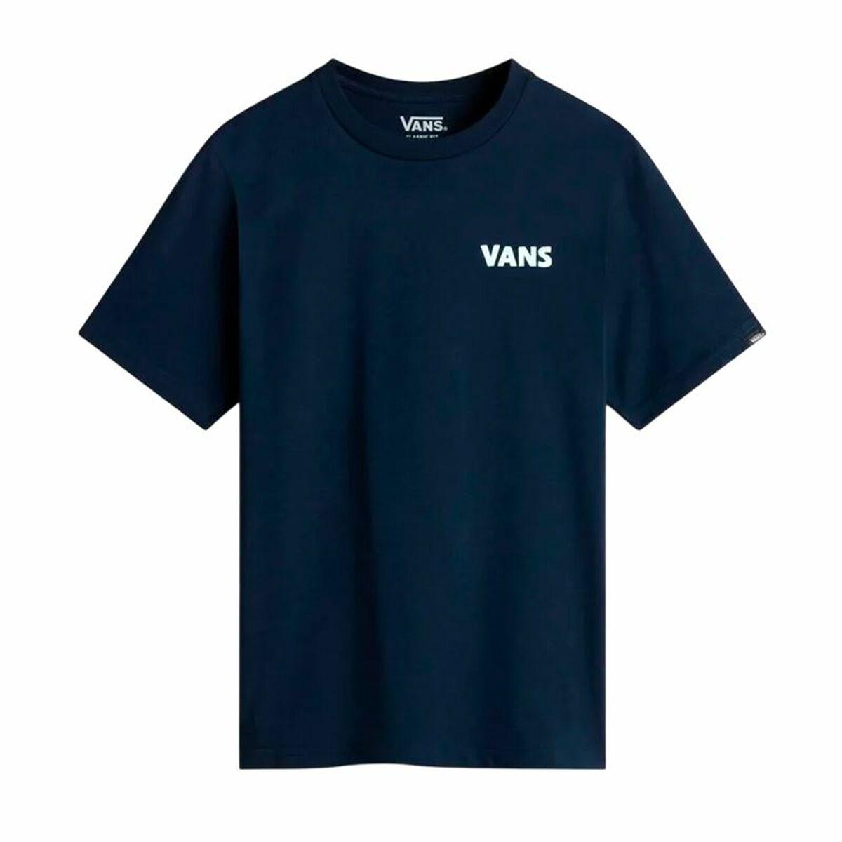 Vans Headwaves kortærmet T-shirt til børn, marineblå (10-12 år)