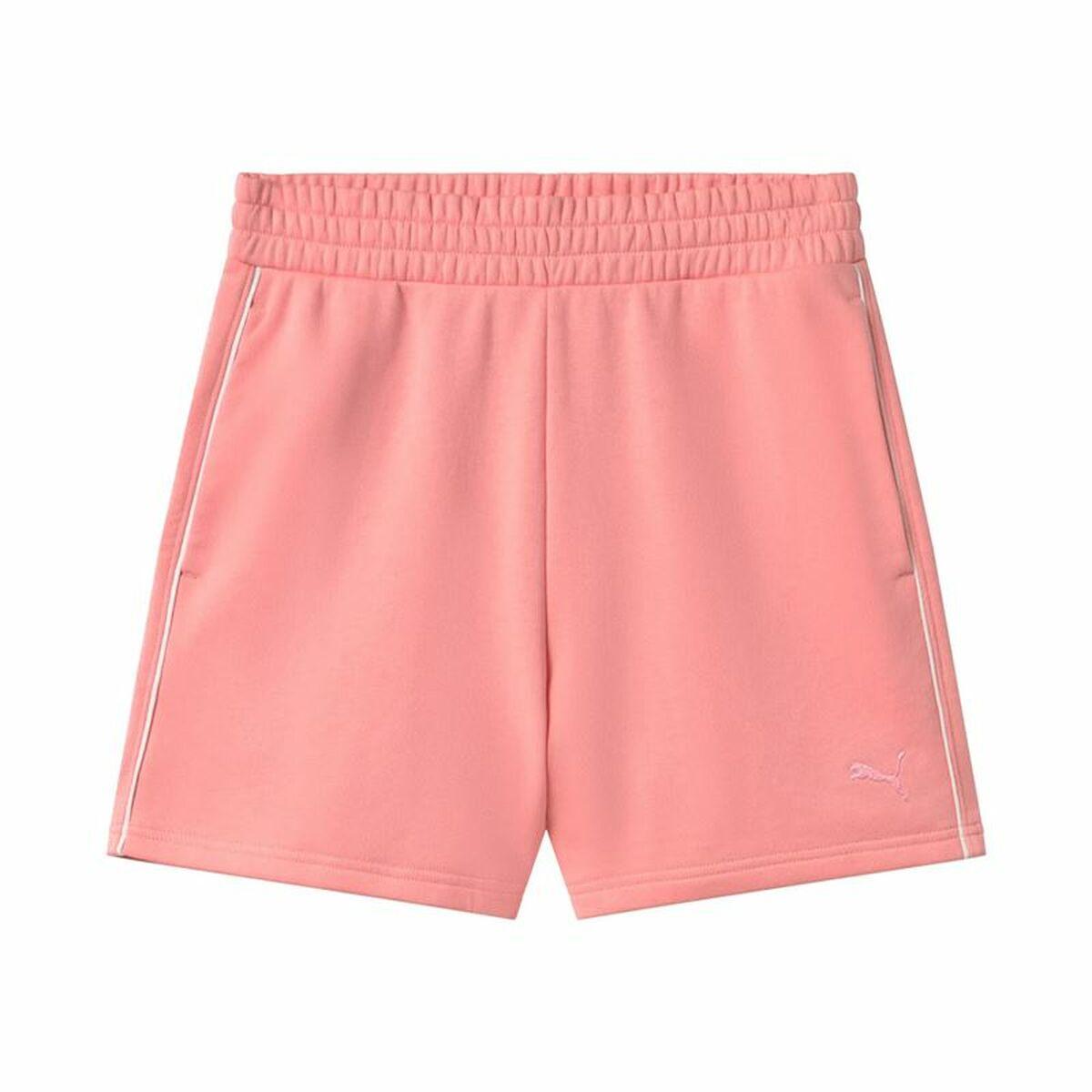 Puma dame fitnessshorts - Summer Pink (L)