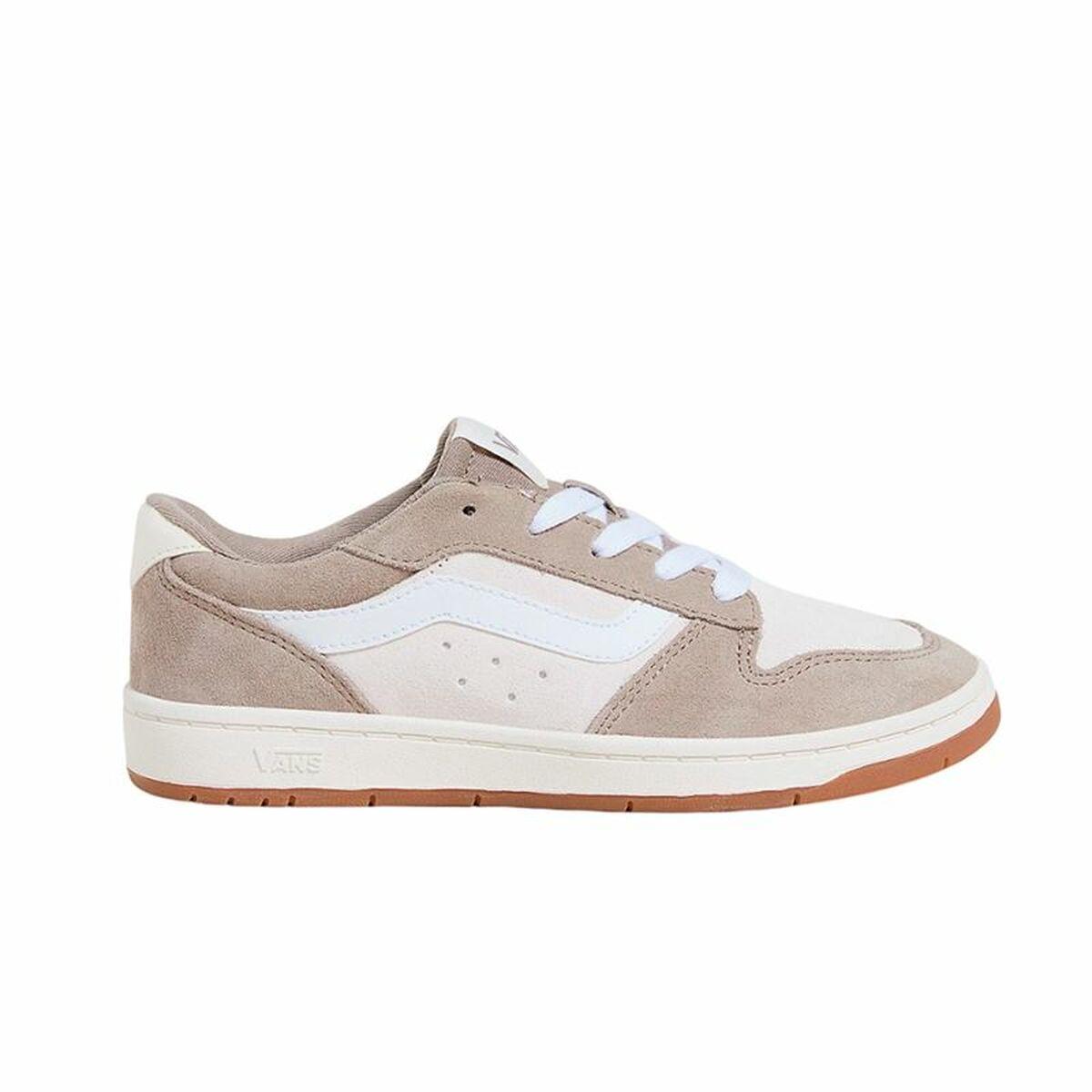 Vans Ryland LS dame-sportssneakers - beige, str. 37