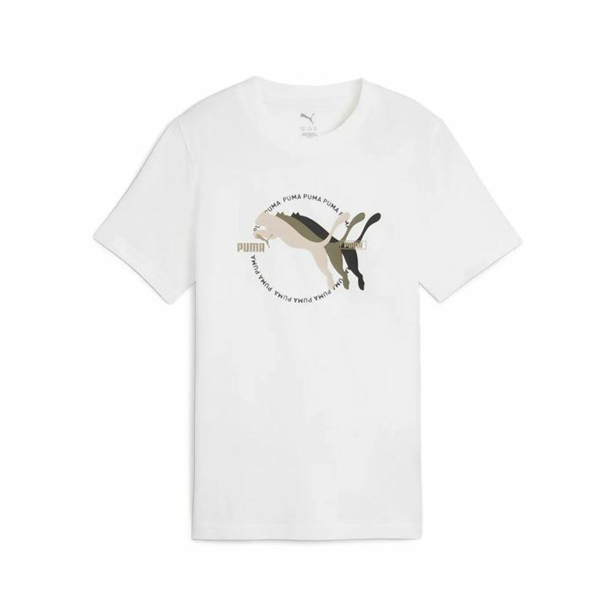 Puma Graphics III kortærmet T-shirt til drenge, 7-8 år