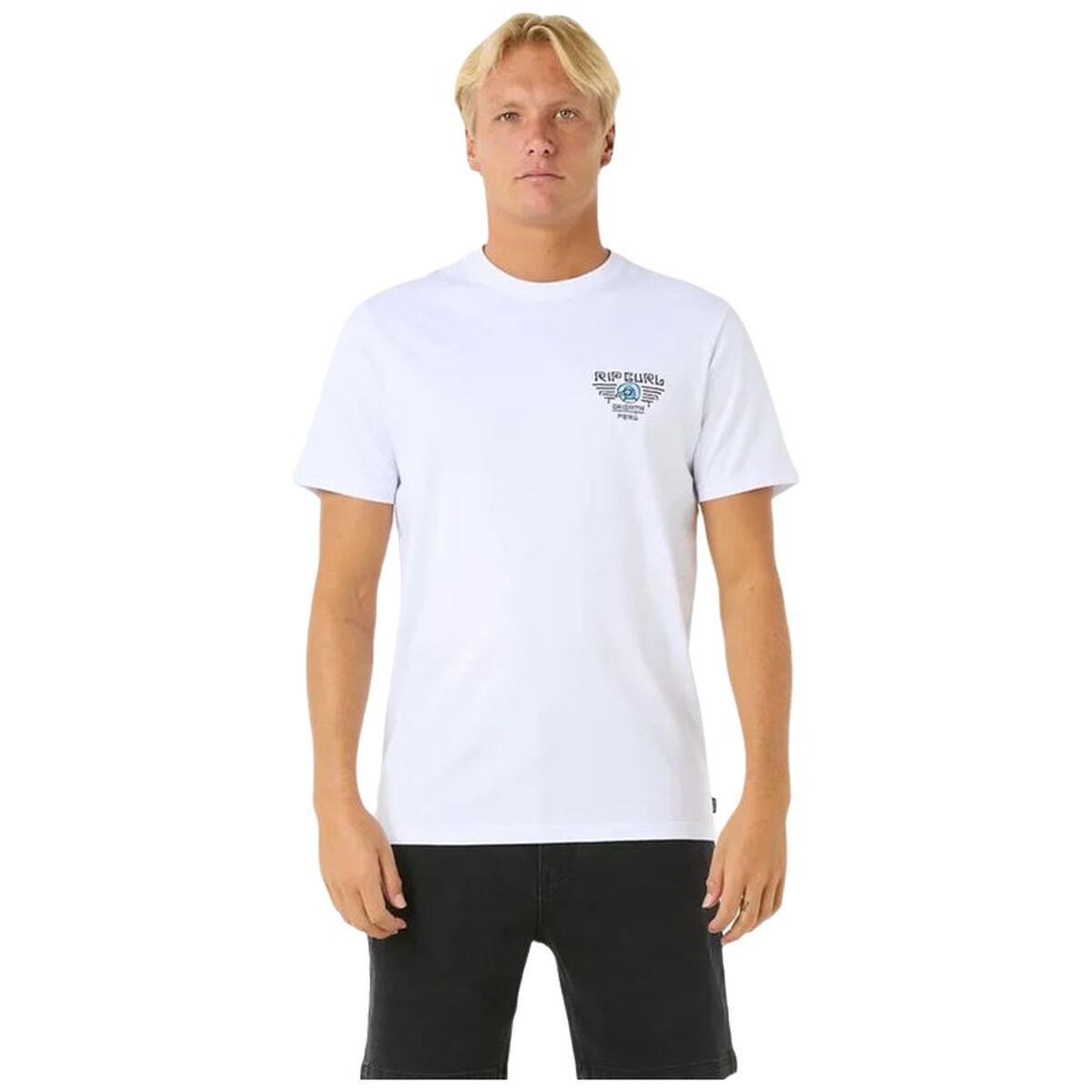 Rip Curl Desti Animals Tee herre T-shirt, hvid (M)