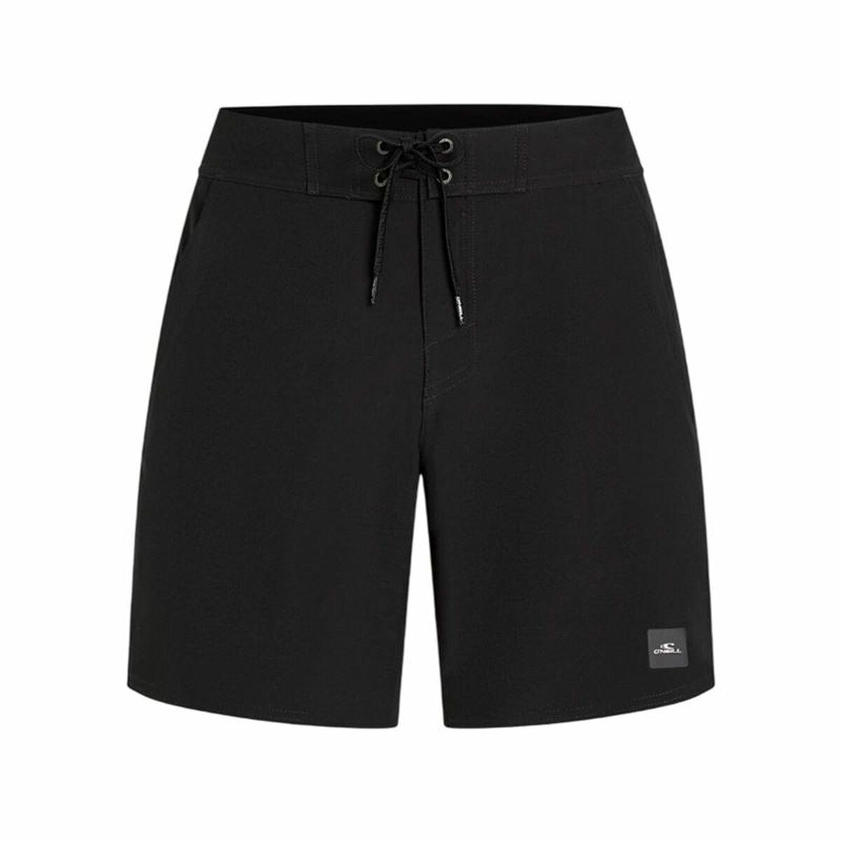 O'Neill Solid 17" Boardshorts til mænd - sort, str. 28