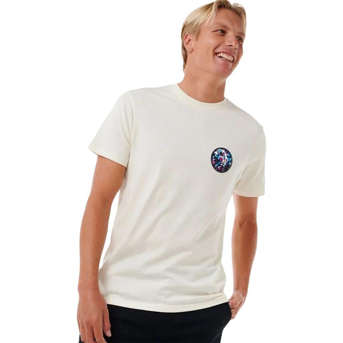 Rip Curl Passage Tee - kortærmet herre T-shirt, hvid (L)