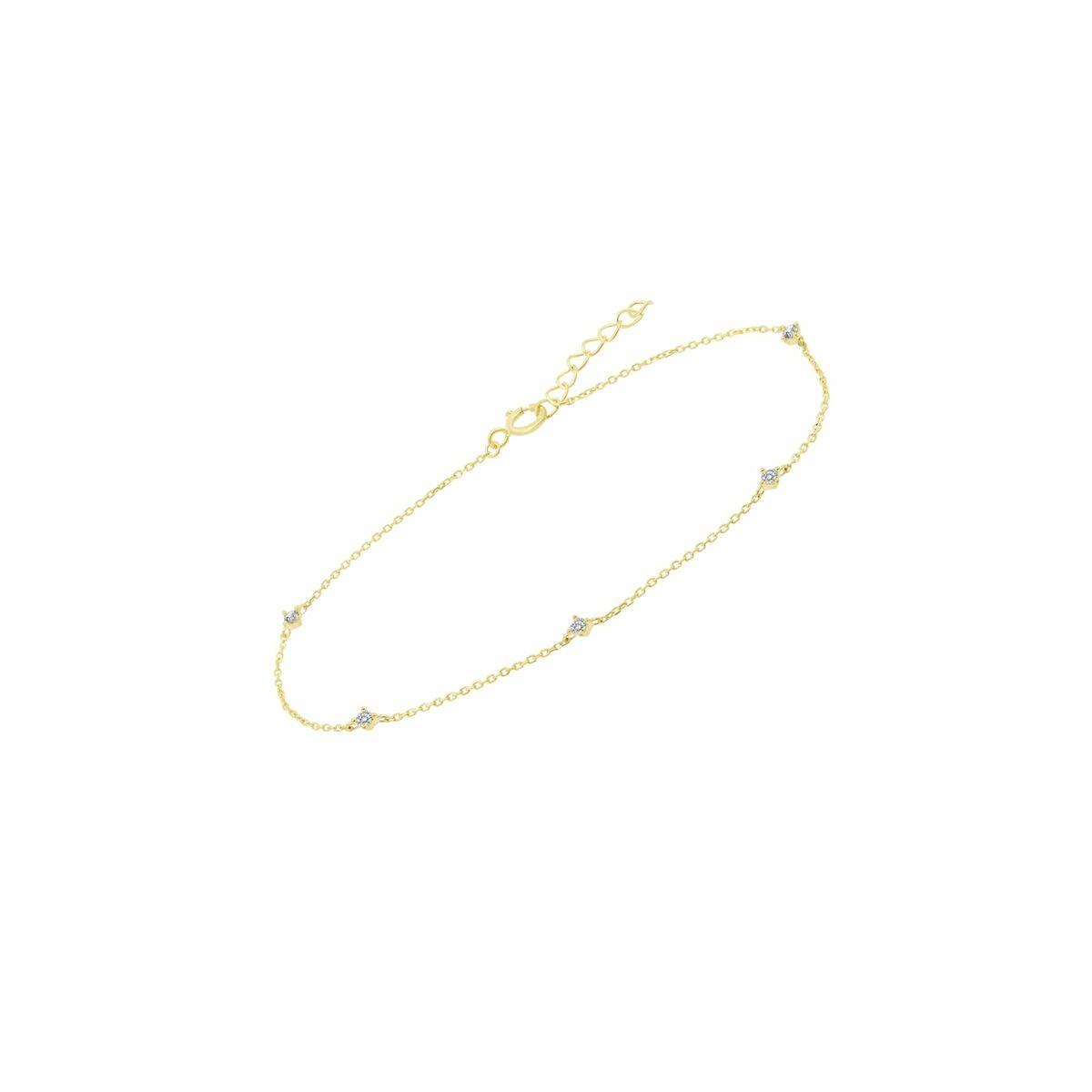 Lotus armbånd til kvinder HIN00049/18 - elegant kædearmbånd