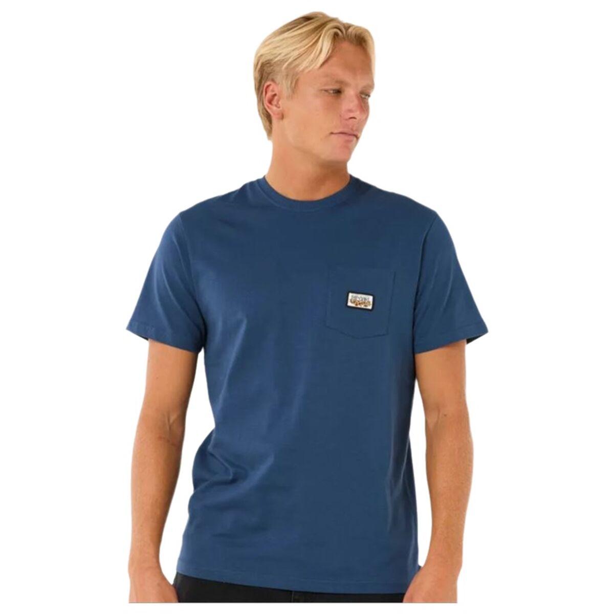 Rip Curl Surf Paradise Badge Tee - kortærmet herre T-shirt (S)