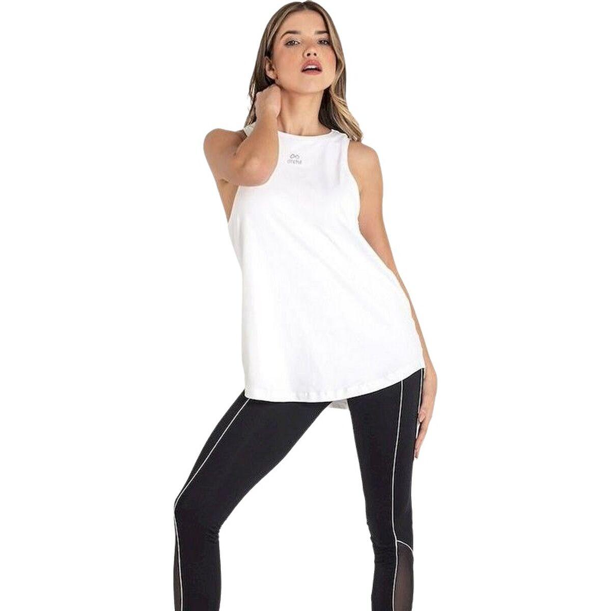 Ditchil Dictchil Tank Top Energy - hvid dametop uden ærmer (S)