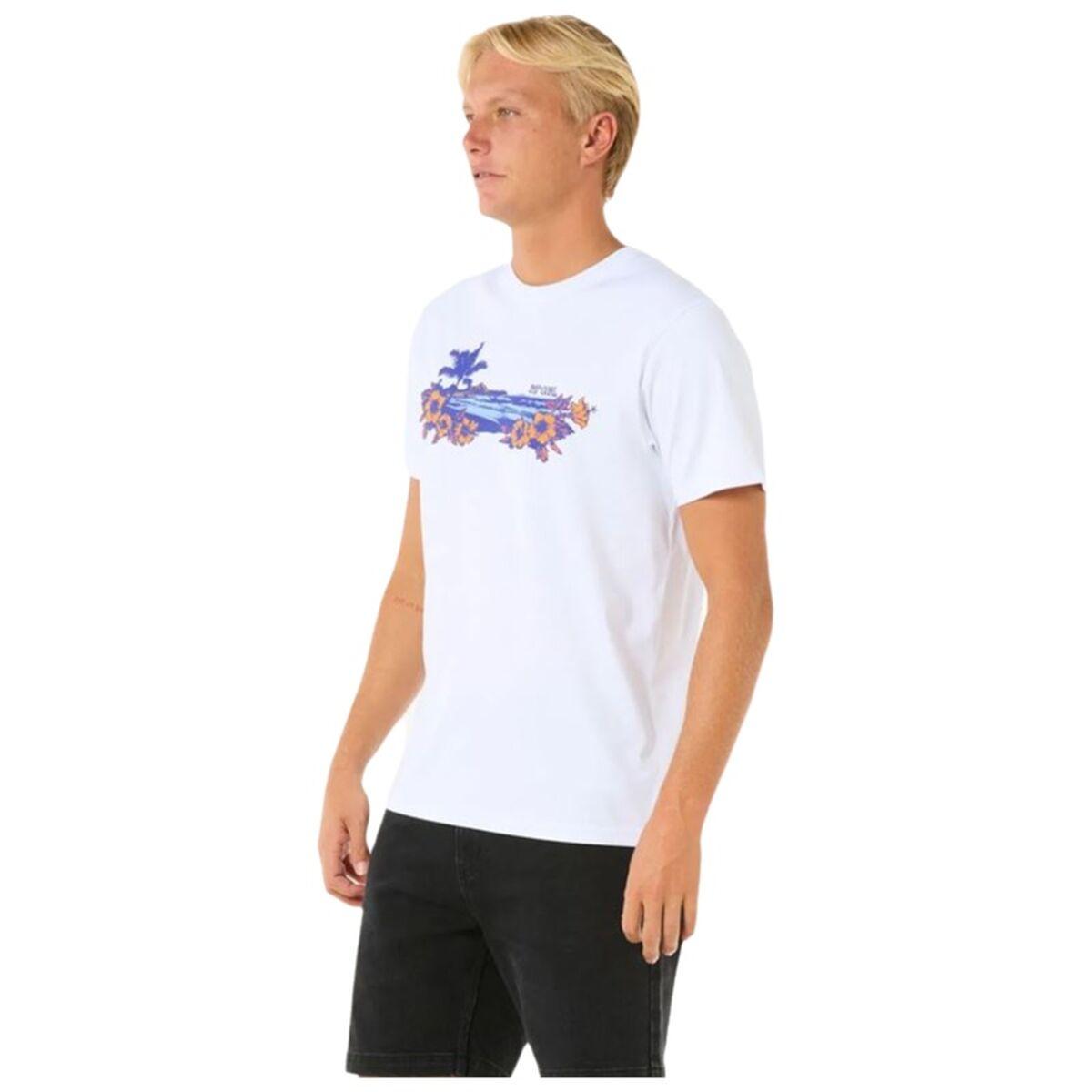 Rip Curl Surf Paradise T-shirt til mænd, hvid - L