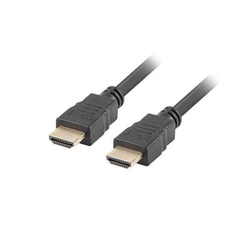 HDMI-kabel Lanberg 4K Ultra HD Han-stik/Han-stik Sort - 7,5 m