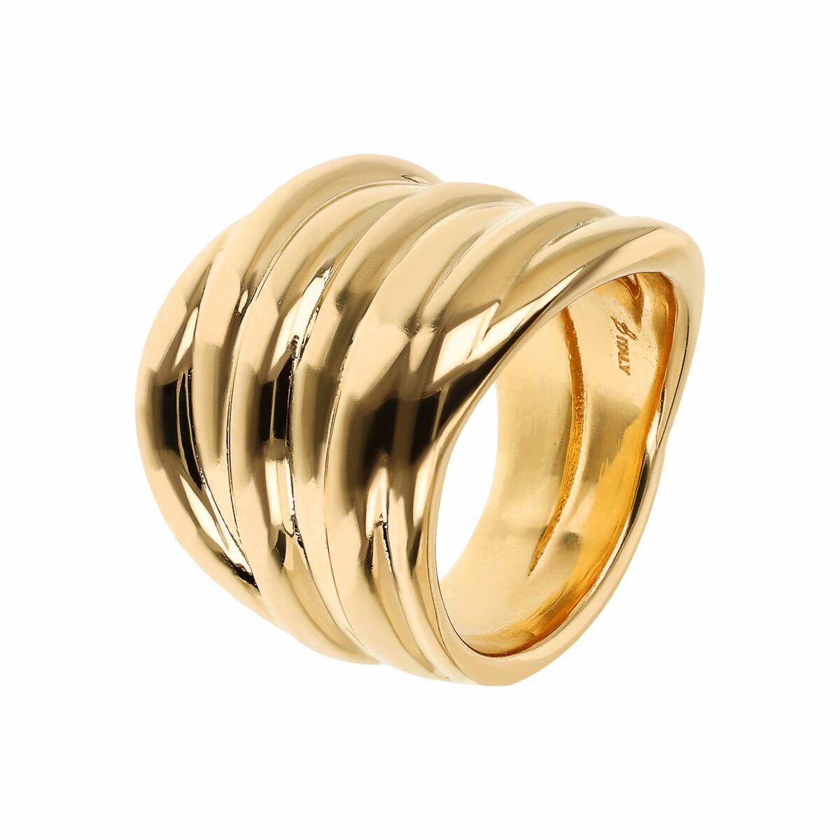 Etrusca ring til kvinder WSET00834.YG-16 - elegant guldfarvet statement-ring