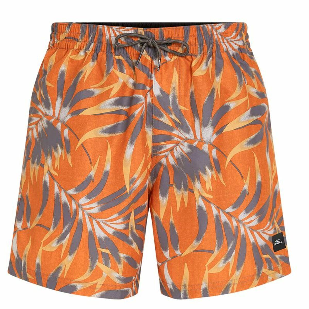 O'Neill Cali Floral 16'' badebukser til mænd - Orange, XL