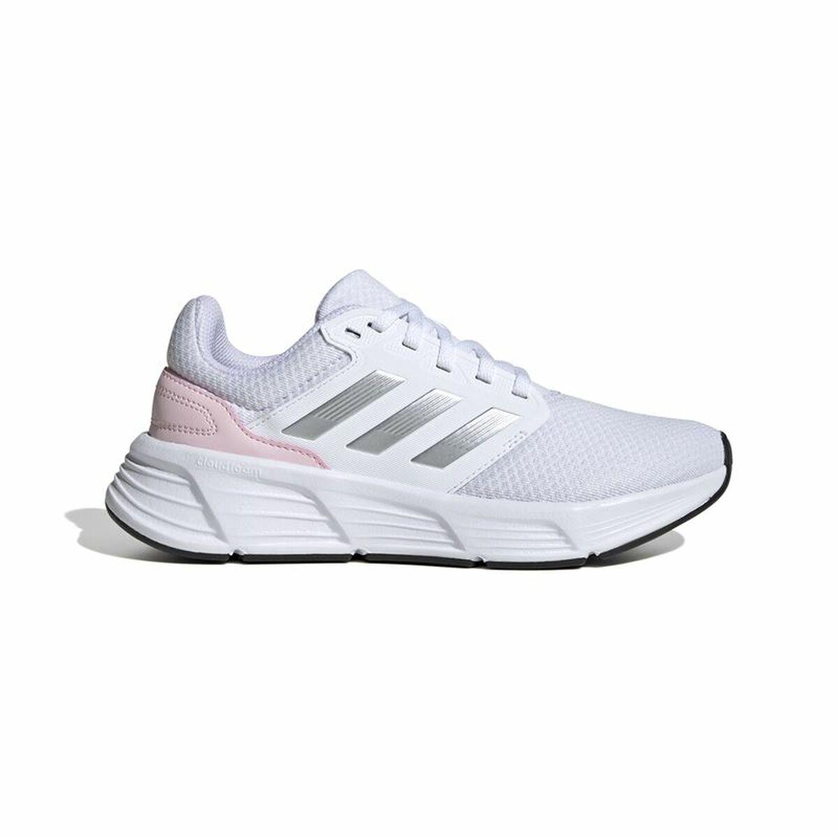 Adidas Galaxy 6 løbesko dame - Hvid/Pink (str. 44)