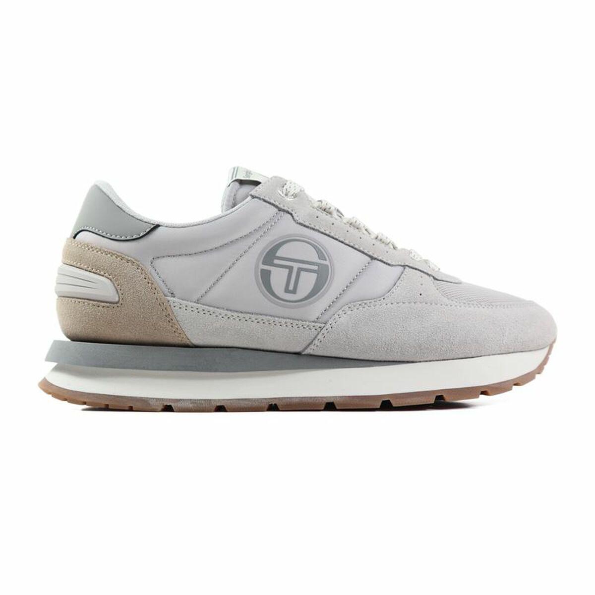 Sergio Tacchini Venezia herre sneakers - lysegrå, str. 41