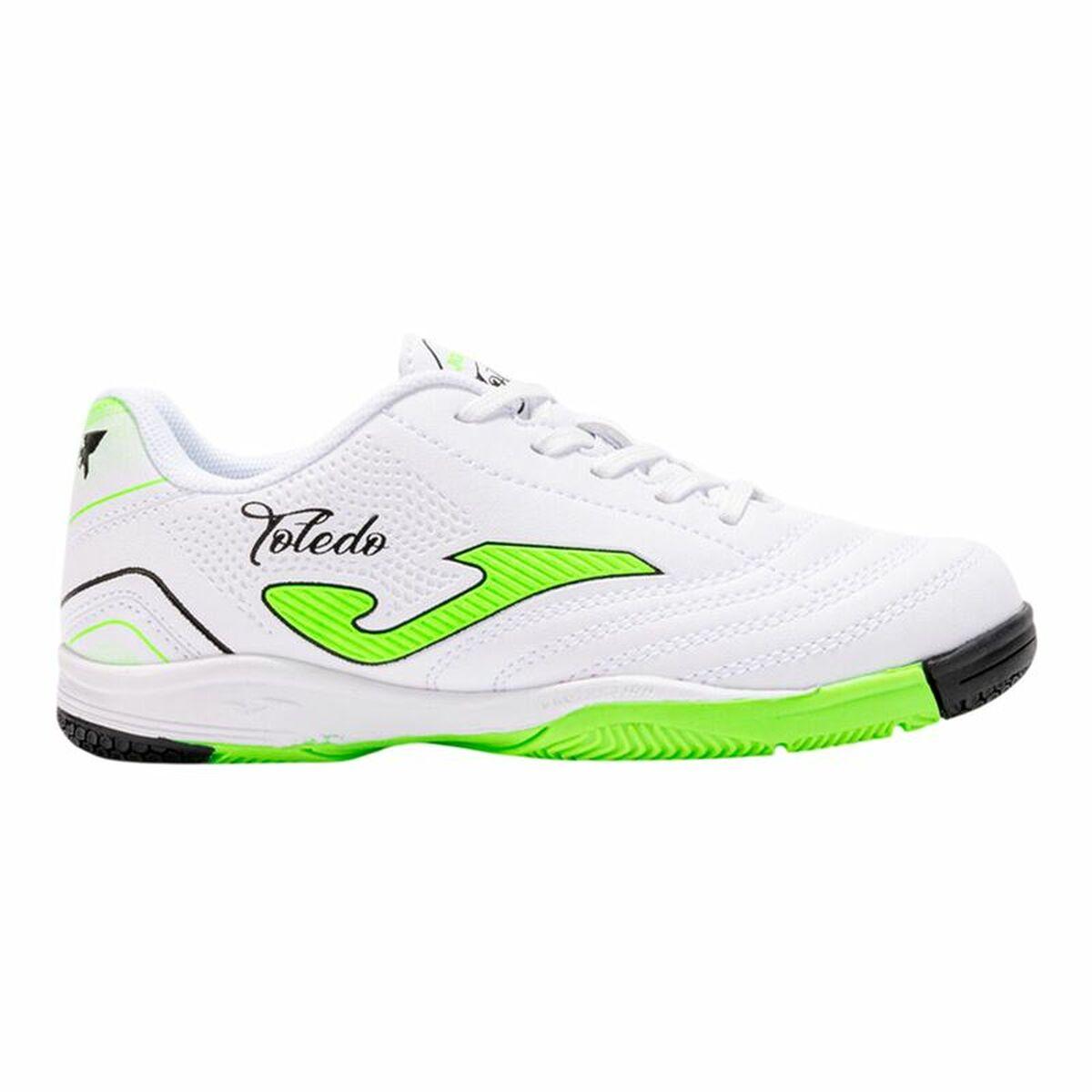 Joma Sport Top Flex Plus Men 2502 indendørs fodboldstøvler - Hvid, str. 41