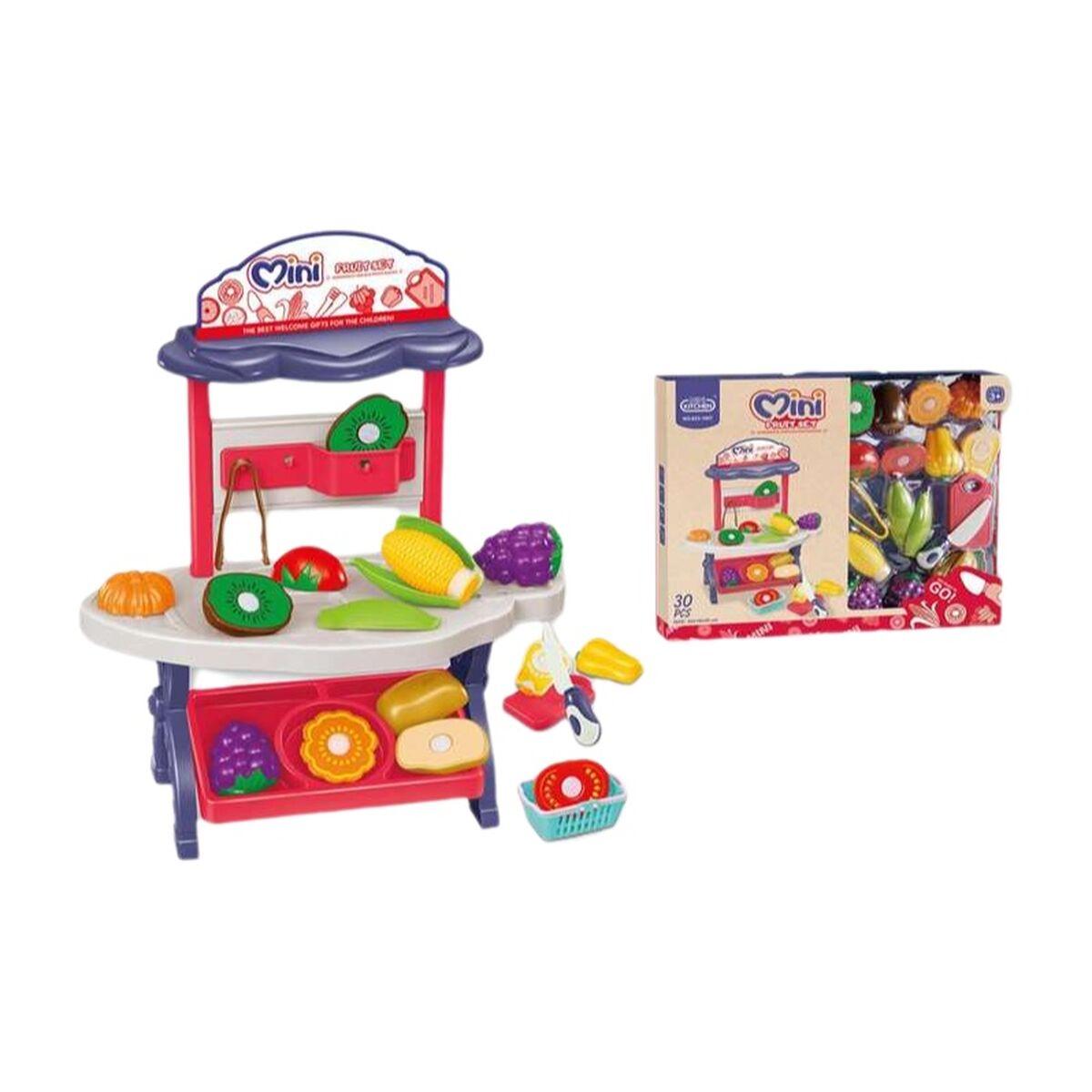 Legekøkken sæt - Køkkenspil, 30 dele, multifarvet