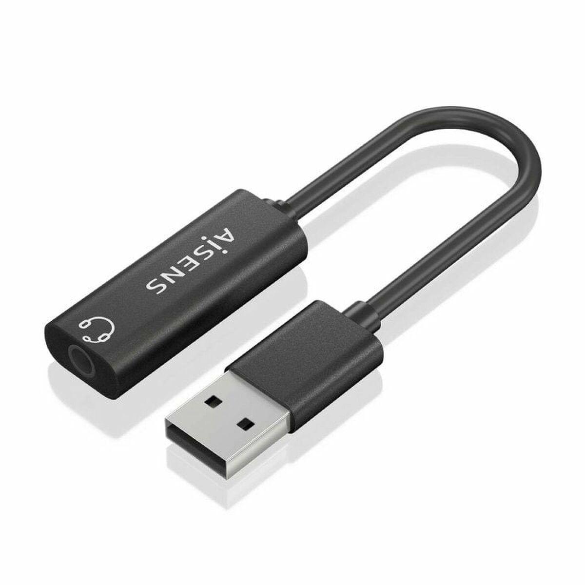 Aisens Eksternt lydkort A106-0770 - USB-A til 3,5 mm