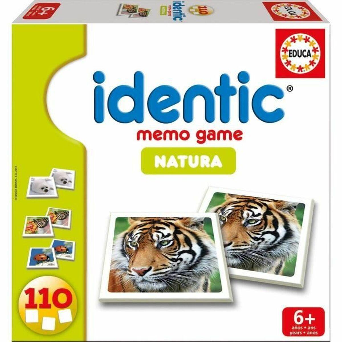 Educa Identic Natura hukommelsesspil - 110 kort