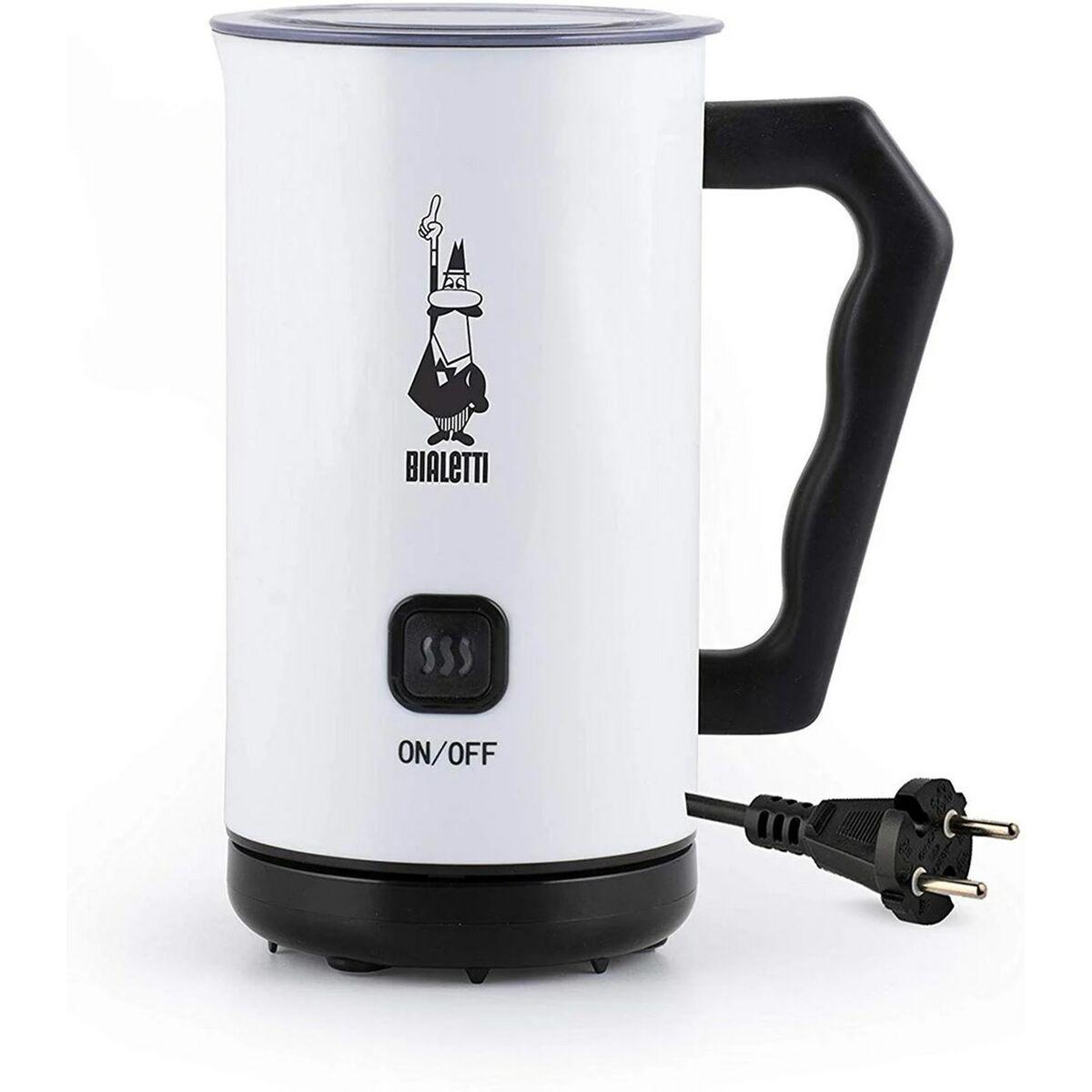 Bialetti MKF02 mælkeskummer, automatisk, 300 ml, hvid