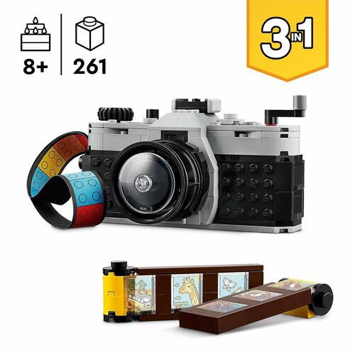 Konstruktionsspil Lego 31147 Creator Retro Camera Multifarvet