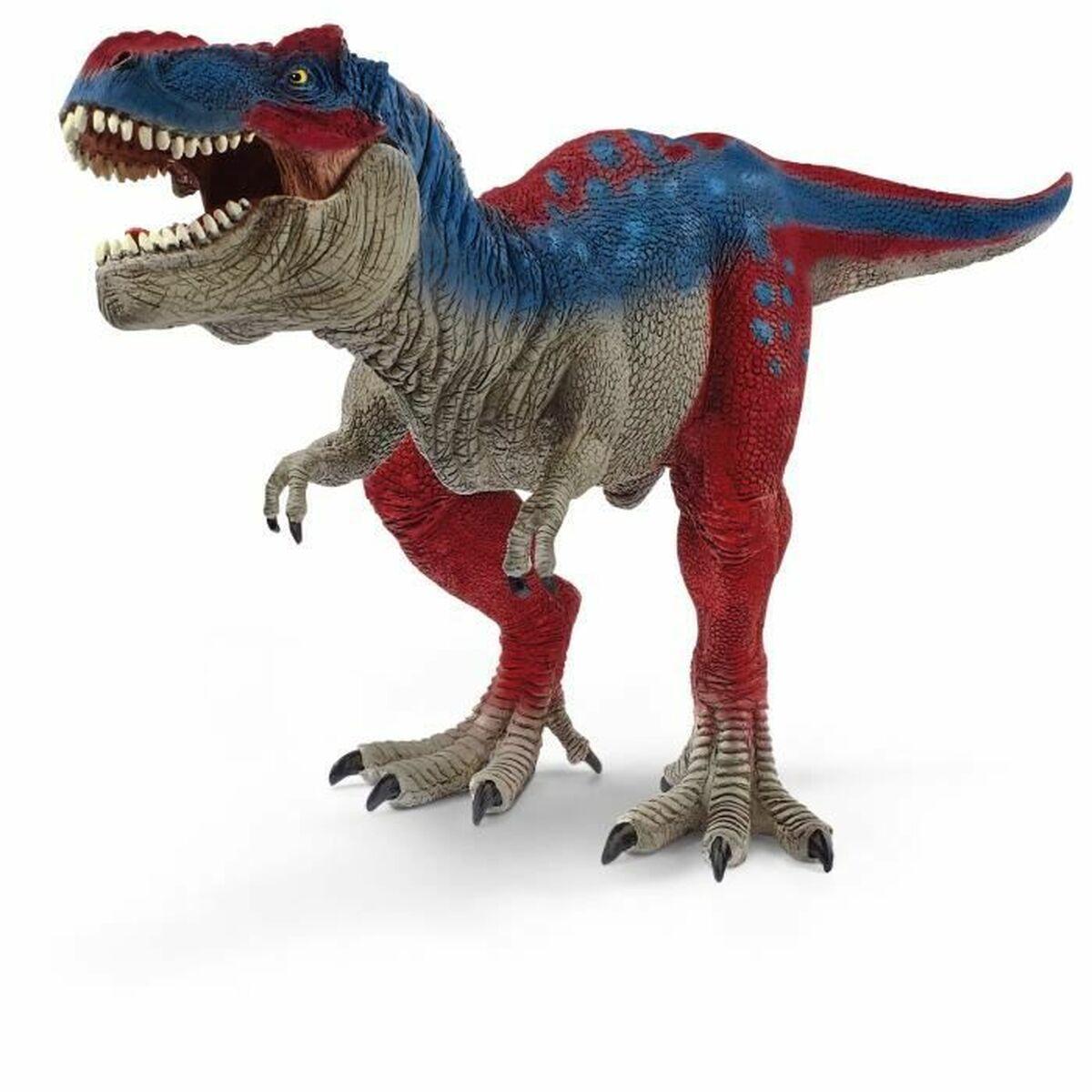Schleich Tyrannosaurus Rex - blå, samlet figur
