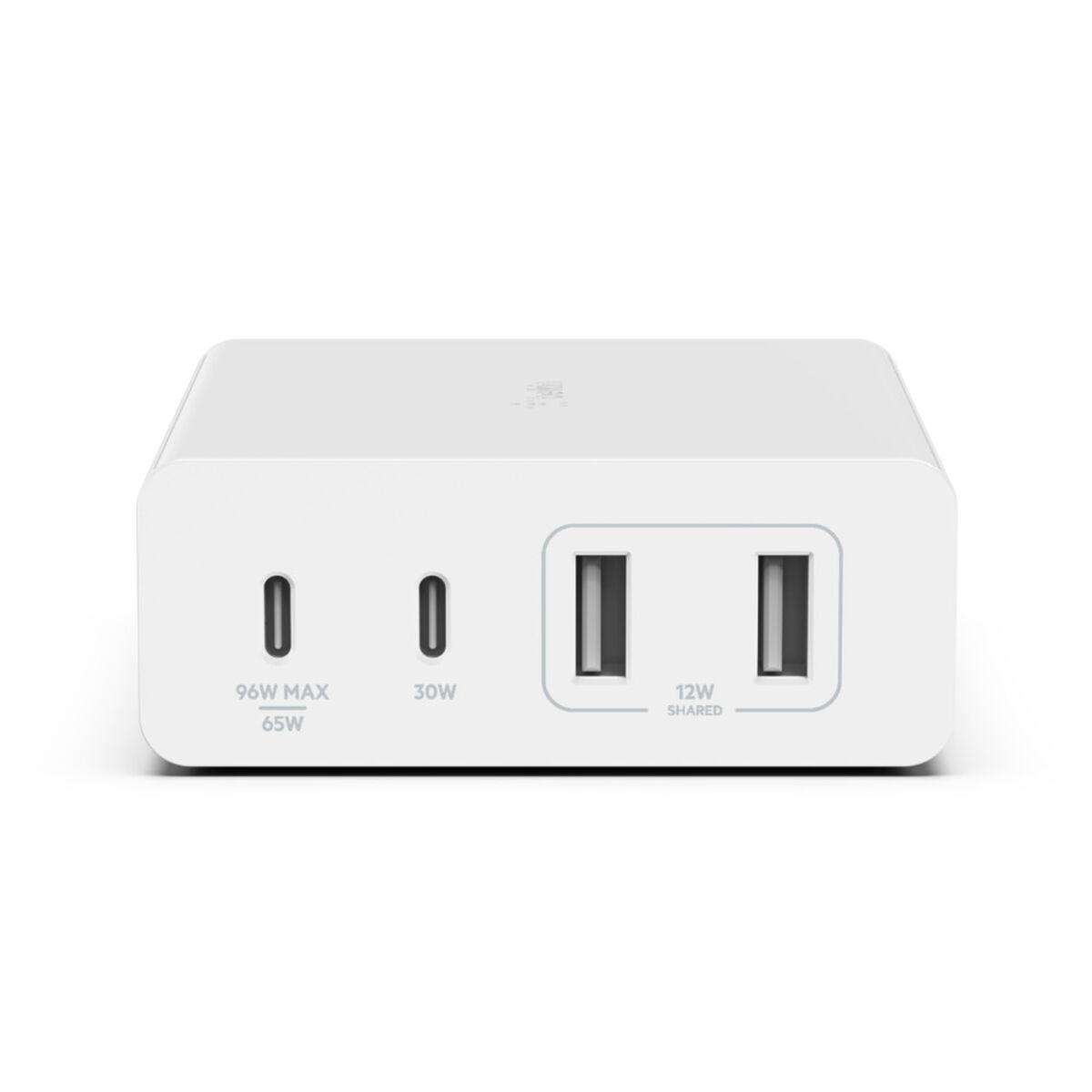 Belkin WCH010VFWH docking- og opladningsstation (hvid)