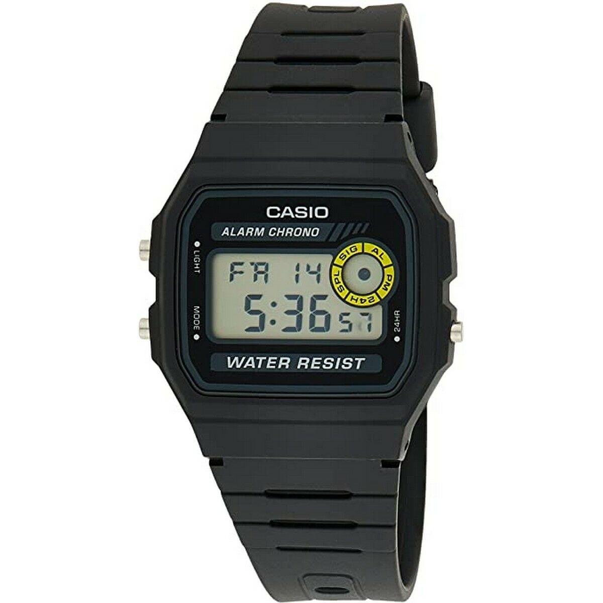 Casio Vintage unisex armbåndsur - sort, Ø 32 mm billede