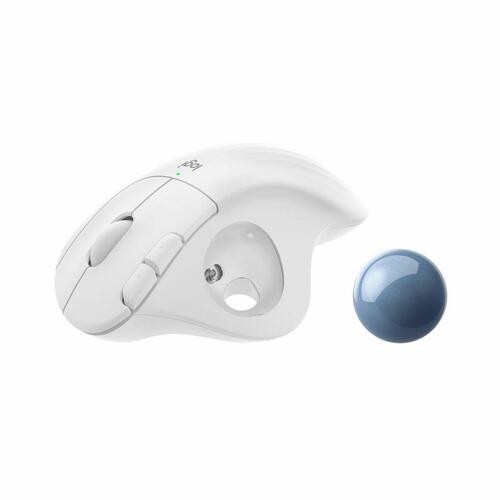 Logitech ERGO M575 trådløs trackball-mus - Hvid