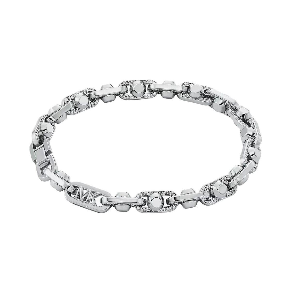 Michael Kors ASTOR LINK armbånd til kvinder - sølvfarvet rustfrit stål