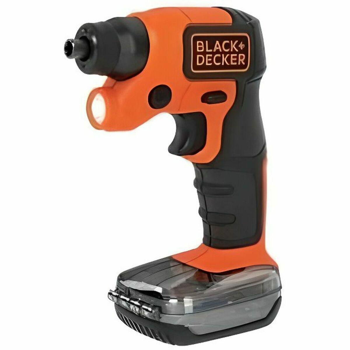 Black & Decker ledningsfri skruetrækker 3,6 V med LED-lygte