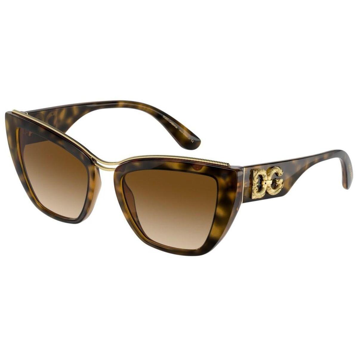 Dolce & Gabbana Devotion DG6144 solbriller til kvinder - brun