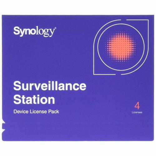 Synology Surveillance Station - 4 enhedslicenser (CLP4)