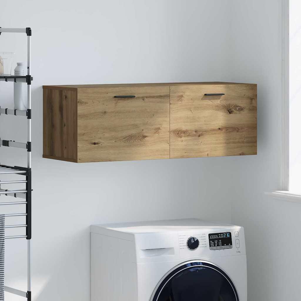 Vægskab artisan eg 100 x 36.5 x 35 cm Konstrueret træ billede