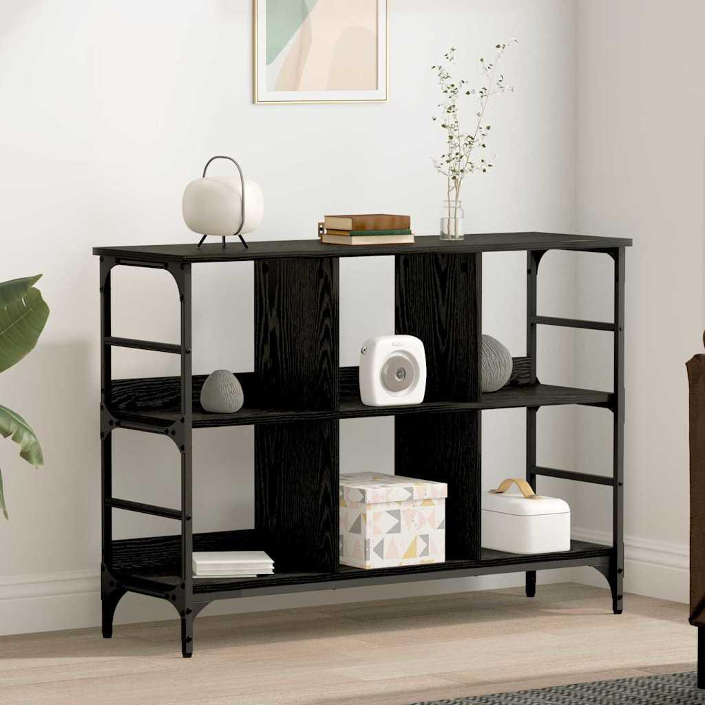 Sideboard Sort 102 x 32 x 73.5 cm Konstrueret træ