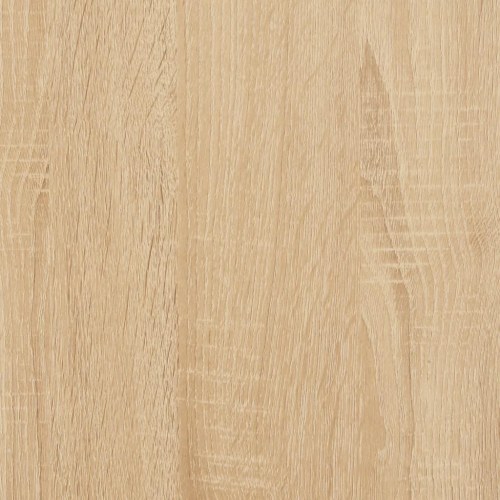 Kommode 69,5×34×90 cm i konstrueret træ - sonoma-eg, 3 skuffer