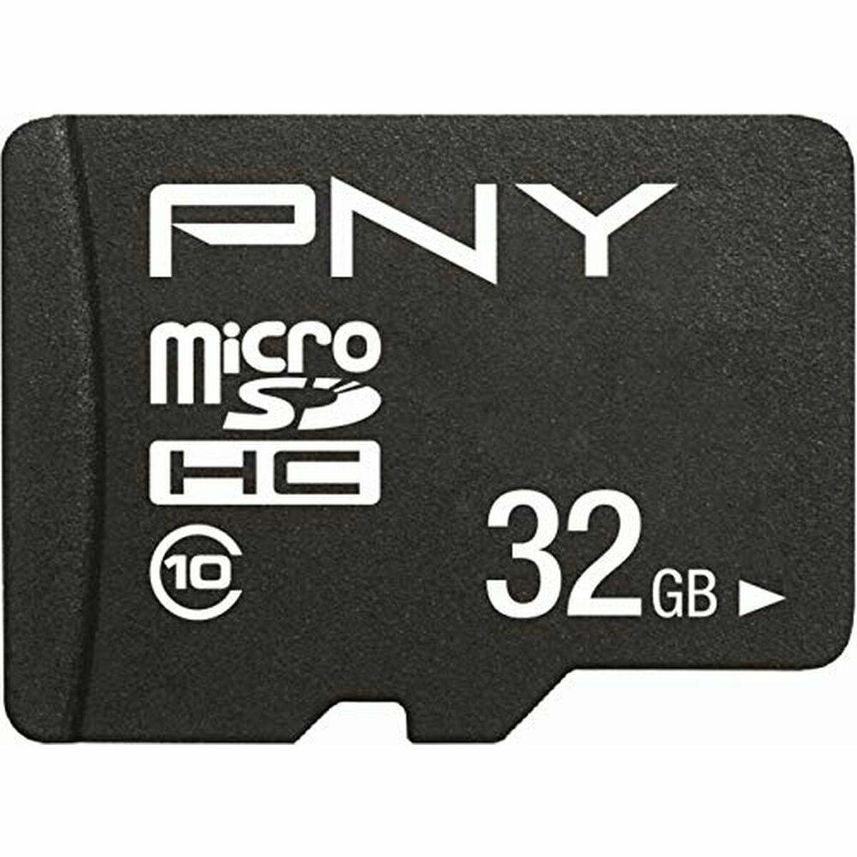 PNY Performance Plus microSDHC-kort 32 GB Class 10 inkl. SD-adapter
