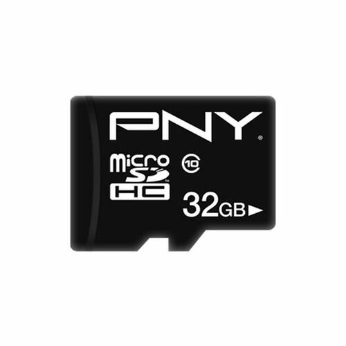 PNY Performance Plus microSDHC-kort 32 GB Class 10 inkl. SD-adapter