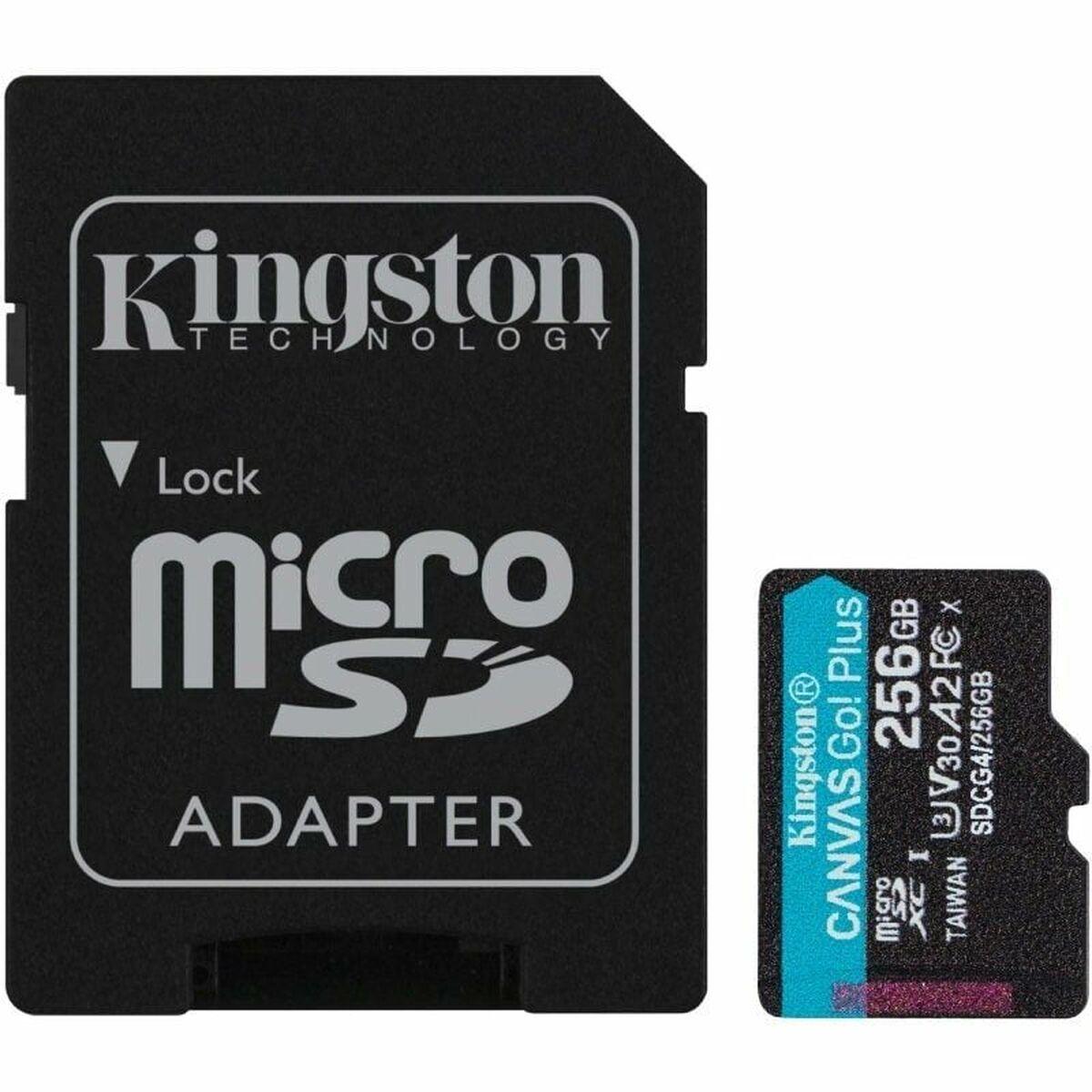 Kingston Canvas Go! Plus microSDXC UHS-I Memory Card 256GB 200MB/s